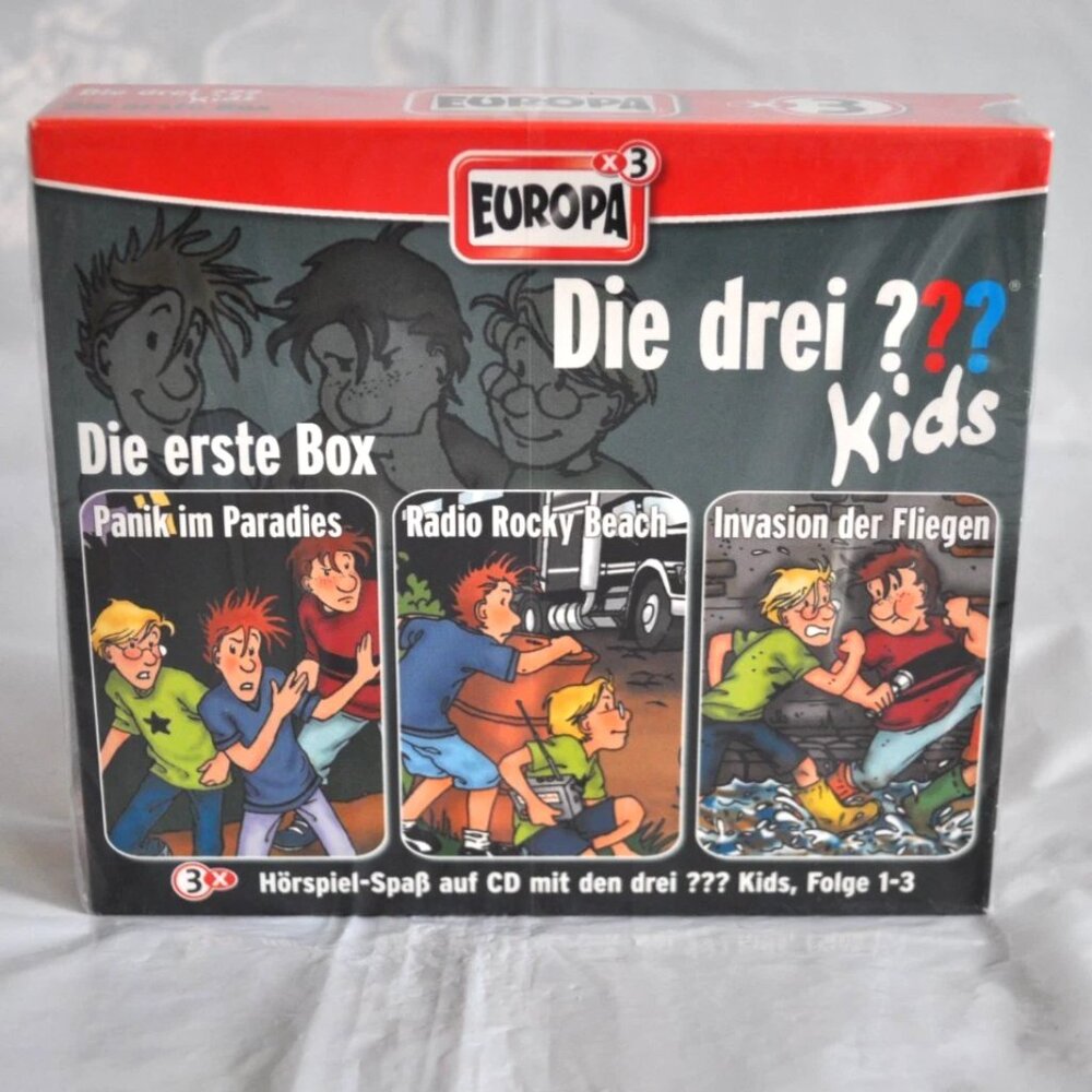 German Edition Die Drei??? Kids: Die Erste Box Folge 1-3 Set Audio CDs 2010 NEW